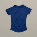 HISTELLO Sport Short Sleeve Top Seamless Yoga Leotard Clothing Women Running Sports T Shirt Workout Shirts Fitness Sports Vest