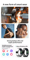 Smart Ring FOR Huawei Xiaomi Heart Sports Ring  Black Technology Sleep Monitoring Xiaomi Bluetooth Suitable for ios/Android
