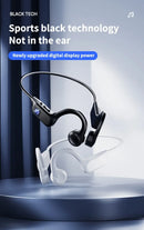 Lenovo X7 Wireless Bone Conduction Headphone Bluetooth 5.3 Wireless Headset Waterproof Ear Hook Sports Earphones With Mic