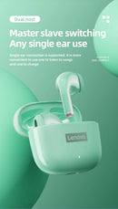 100%Original Lenovo LP40 Pro TWS Earphones Wireless Bluetooth 5.1 Sport Noise Reduction Headphones Touch Control 250mAH 2022 New