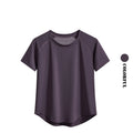 DRUR 2pcs Yoga Set Women Summer Sports Suit 2 Piece Sportswear Outfits Female Short Sleeve Fitness Tops Running Shorts Sets New