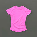 HISTELLO Sport Short Sleeve Top Seamless Yoga Leotard Clothing Women Running Sports T Shirt Workout Shirts Fitness Sports Vest