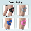 1PCS Pressurized Knee Wrap Sleeve Support Bandage Pad Elastic Braces Knee Hole Kneepad Safety Basketball Tennis Cycling