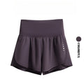 DRUR 2pcs Yoga Set Women Summer Sports Suit 2 Piece Sportswear Outfits Female Short Sleeve Fitness Tops Running Shorts Sets New