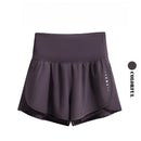 DRUR 2pcs Yoga Set Women Summer Sports Suit 2 Piece Sportswear Outfits Female Short Sleeve Fitness Tops Running Shorts Sets New