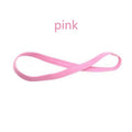1/2/3/5pcs Women Sweatbands Football Yoga Pure Hair Bands Anti-slip Elastic Rubber Thin Sports Headband Men Hair Accessories