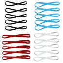 1/2/3/5pcs Women Sweatbands Football Yoga Pure Hair Bands Anti-slip Elastic Rubber Thin Sports Headband Men Hair Accessories