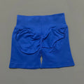 HISTELLO Impacts Shorts 4.5" Women Fitness Sports Biker Shorts Low Waist Gym Short Workout Scrunch Butt Yoga Seamless Leggings