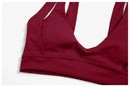 3PCS Yoga Sets Elastic Tight Zipper Sports Tops Sports Underwear Cycling Shorts Gym Workout Running Push Up Stylish Fitness Set