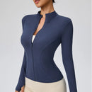 2025 Fall Pilates Quick-Dry Athletic Jacket for Women - Ideal for Gym Workouts & Outdoor Running