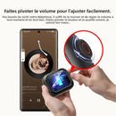 [Ultra HD Screen] HTC NE40 Earphones Bluetooth V6 TWS Sports Wireless Headphones AI Translator Earbud In-Ear Noise Reduction Mic