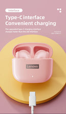100%Original Lenovo LP40 Pro TWS Earphones Wireless Bluetooth 5.1 Sport Noise Reduction Headphones Touch Control 250mAH 2022 New
