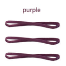 1/2/3/5pcs Women Sweatbands Football Yoga Pure Hair Bands Anti-slip Elastic Rubber Thin Sports Headband Men Hair Accessories