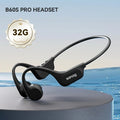 Sanag B60S Bone Conduction Earphone IPX8 Swimming Bluetooth Headphones Wireless Open Headset 64GB MP3 with Microphone Earbuds
