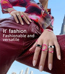 Smart Ring FOR Huawei Xiaomi Heart Sports Ring  Black Technology Sleep Monitoring Xiaomi Bluetooth Suitable for ios/Android