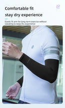 ROCKBROS Ice Silk Bicycle Sleeves Summer Breathable Cycling Arm Protection Outdoor Sun UV Protect Sports MTB Road Bike Sleeves