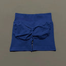 HISTELLO Impacts Shorts 4.5" Women Fitness Sports Biker Shorts Low Waist Gym Short Workout Scrunch Butt Yoga Seamless Leggings