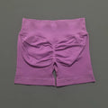 HISTELLO Impacts Shorts 4.5" Women Fitness Sports Biker Shorts Low Waist Gym Short Workout Scrunch Butt Yoga Seamless Leggings