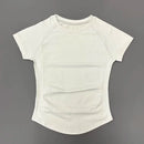 HISTELLO Sport Short Sleeve Top Seamless Yoga Leotard Clothing Women Running Sports T Shirt Workout Shirts Fitness Sports Vest