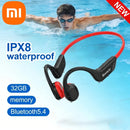 Xiaomi Bone Conduction Headset Wireless Swimming Sports Headphone IPX8 Bluetooth 5.4 With Mic Waterproof Exercise Fitness New
