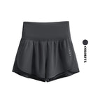 DRUR 2pcs Yoga Set Women Summer Sports Suit 2 Piece Sportswear Outfits Female Short Sleeve Fitness Tops Running Shorts Sets New