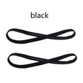 1/2/3/5pcs Women Sweatbands Football Yoga Pure Hair Bands Anti-slip Elastic Rubber Thin Sports Headband Men Hair Accessories