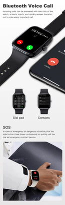 Sports Smartwatch Women Bluetooth Call Music Playback Smart Watch Distance Fitness Push Message Waterproof Men GPS Smart Watches