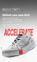 Xtep 2000km 5.0 Running Shoes Soft Universal Sneakers Cushion Durable Jogging Wear-Resistant Lightweight Shoes 874119110023