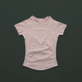 HISTELLO Sport Short Sleeve Top Seamless Yoga Leotard Clothing Women Running Sports T Shirt Workout Shirts Fitness Sports Vest