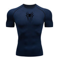 2025 Compression T Shirt Men Short Sleeve Sport Tees Fitness Running Sportsear Men Gym Elastic Quick Dry Jogging T-shirt Tops