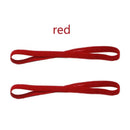 1/2/3/5pcs Women Sweatbands Football Yoga Pure Hair Bands Anti-slip Elastic Rubber Thin Sports Headband Men Hair Accessories