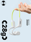 Genuine Lenovo S102 Bone Conduction Earphones Air Conduction Headphones V6.0 Wireless Sports HiFi Sound Swim Headset Waterproof