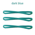 1/2/3/5pcs Women Sweatbands Football Yoga Pure Hair Bands Anti-slip Elastic Rubber Thin Sports Headband Men Hair Accessories