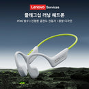 Genuine Lenovo S102 Bone Conduction Earphones Air Conduction Headphones V6.0 Wireless Sports HiFi Sound Swim Headset Waterproof