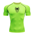 2025 Compression T Shirt Men Short Sleeve Sport Tees Fitness Running Sportsear Men Gym Elastic Quick Dry Jogging T-shirt Tops