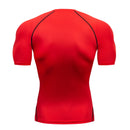 2025 Compression T Shirt Men Short Sleeve Sport Tees Fitness Running Sportsear Men Gym Elastic Quick Dry Jogging T-shirt Tops
