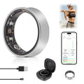 Wireless Smart Ring can Touch Heart Rate,Blood Oxygen Pressure,Sleep,Multi-movement Mode,Temperature Photo,for Android and iOS