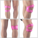 1PCS Pressurized Knee Wrap Sleeve Support Bandage Pad Elastic Braces Knee Hole Kneepad Safety Basketball Tennis Cycling