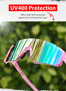 SCVCN New Outdoor Cycling Sunglasses Men Road Driving Bike Glasses  Sports Mountain Climbing Women Bicycle Cycling UV400 Goggles