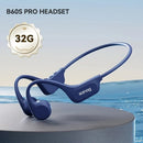 Sanag B60S Bone Conduction Earphone IPX8 Swimming Bluetooth Headphones Wireless Open Headset 64GB MP3 with Microphone Earbuds