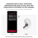 [Ultra HD Screen] HTC NE40 Earphones Bluetooth V6 TWS Sports Wireless Headphones AI Translator Earbud In-Ear Noise Reduction Mic
