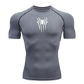 2025 Compression T Shirt Men Short Sleeve Sport Tees Fitness Running Sportsear Men Gym Elastic Quick Dry Jogging T-shirt Tops