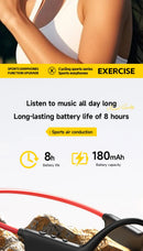Xiaomi Bone Conduction Headset Wireless Swimming Sports Headphone IPX8 Bluetooth 5.4 With Mic Waterproof Exercise Fitness New