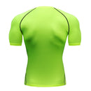 2025 Compression T Shirt Men Short Sleeve Sport Tees Fitness Running Sportsear Men Gym Elastic Quick Dry Jogging T-shirt Tops