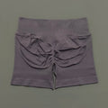 HISTELLO Impacts Shorts 4.5" Women Fitness Sports Biker Shorts Low Waist Gym Short Workout Scrunch Butt Yoga Seamless Leggings
