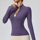 2025 Fall Pilates Quick-Dry Athletic Jacket for Women - Ideal for Gym Workouts & Outdoor Running