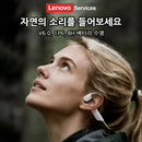 Genuine Lenovo S102 Bone Conduction Earphones Air Conduction Headphones V6.0 Wireless Sports HiFi Sound Swim Headset Waterproof