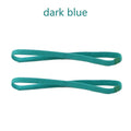 1/2/3/5pcs Women Sweatbands Football Yoga Pure Hair Bands Anti-slip Elastic Rubber Thin Sports Headband Men Hair Accessories