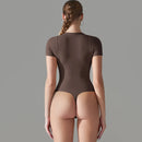 Jumpsuits Solid Fitness Overalls Yoga Suit Gym Wear Women Rompers Sports Set Sporty One Pieces Tight Bodysuits Workout Clothes