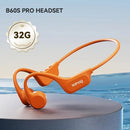 Sanag B60S Bone Conduction Earphone IPX8 Swimming Bluetooth Headphones Wireless Open Headset 64GB MP3 with Microphone Earbuds